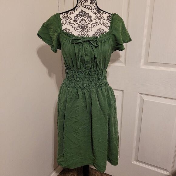 Zara woman Green dress - Picture 1 of 4